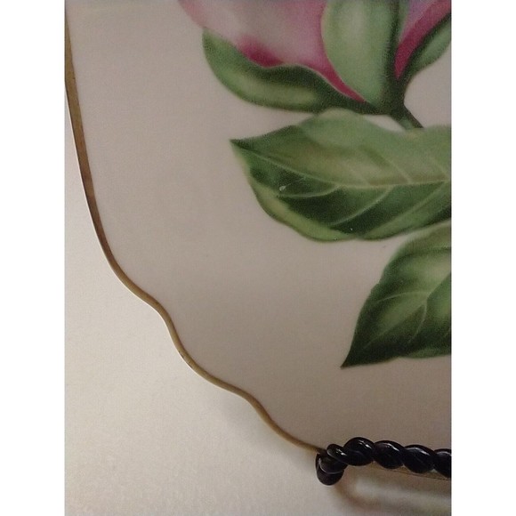 The Camillia 8" Square Plate Syracuse China Onondaga Pottery - Picture 9 of 9